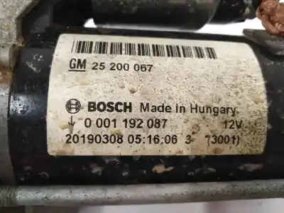 Автозапчасти б/у двигатель запускается за opel corsa e 1.4 ссылки oem iam 25200067  0001192087