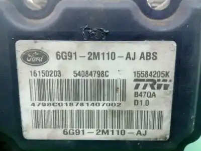 Peça sobressalente para automóvel em segunda mão abs por ford s-max (ca1) trend referências oem iam 6g912m110aj  16150203
