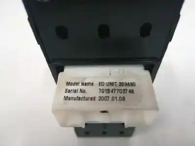 Second-hand car spare part left front power window switch for kia cee´d 1.6 crdi cat oem iam references 369490  