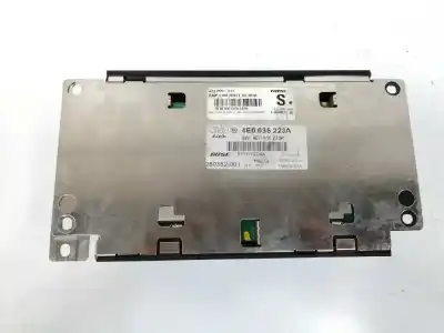 Peça sobressalente para automóvel em segunda mão módulo eletrônico por audi a8 (4e2) 6.0 w12 48v cat (bht) referências oem iam 4e0035223a  