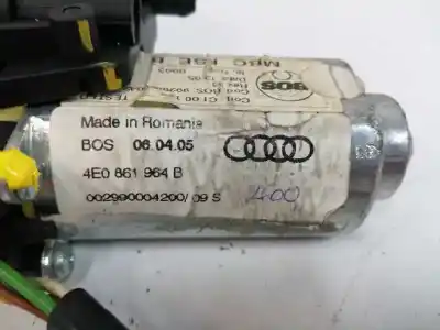 Peça sobressalente para automóvel em segunda mão motor elevador vidro traseiro direito por audi a8 (4e2) 6.0 w12 48v cat (bht) referências oem iam 4e0861964b  