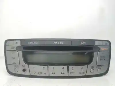 Second-hand car spare part audio system / radio cd for peugeot 107 (pm_, pn_) 1.4 hdi oem iam references 861200h010