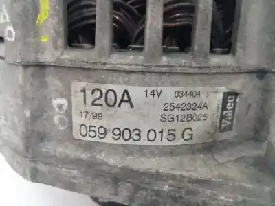 Peça sobressalente para automóvel em segunda mão alternador por audi a6 avant (4b5) 2.5 tdi referências oem iam 059903015g 120a sg12b025
