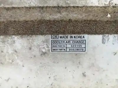 Peça sobressalente para automóvel em segunda mão intercooler por opel antara 2.0 cdti cat (z 20 dmh / llw) referências oem iam 96629070  622155