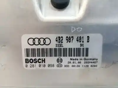 Second-hand car spare part ecu engine control for audi a6 berlina (4b2) 2.5 tdi oem iam references 4b2907401b  0281010098