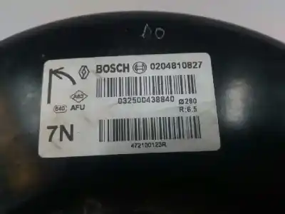 Peça sobressalente para automóvel em segunda mão servo freio por renault kangoo 1.5 dci diesel fap referências oem iam 472100123r  0204810827