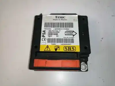 Peça sobressalente para automóvel em segunda mão centralina de airbag por citroen c3 1.4 hdi (68 cv) 1.4 hdi referências oem iam 9658316580