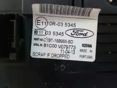 Автозапчасти б/у многофункциональный дисплей за ford fiesta vi (cb1, ccn) 1.5 tdci ссылки oem iam c1bt18b955bd  