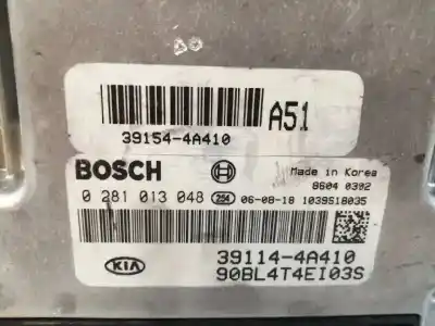 Автозапчастина б/у ебу контролер двигуна для kia sorento i (jc) 2.5 crdi посилання на oem iam 391544a410   Автозапчастина б/у ебу контролер двигуна для kia sorento i (jc) 2.5 crdi посилання на oem iam 391544a410