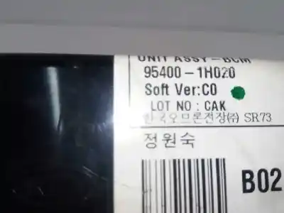 Second-hand car spare part electronic module for kia cee'd fastback (ed) 1.6 crdi 115 oem iam references 954001h020  