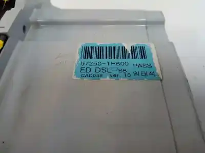 Peça sobressalente para automóvel em segunda mão comando de sofagem (chauffage / ar condicionado) por kia cee'd fastback (ed) 1.6 crdi 115 referências oem iam 972501h600  