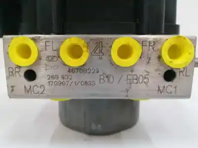 Peça sobressalente para automóvel em segunda mão abs por mitsubishi space star (a00) 1.2 referências oem iam 4670b229  0265255394