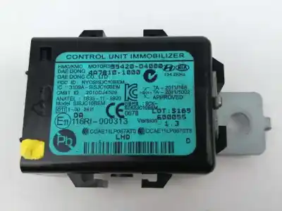 Second-hand car spare part electronic module for kia optima (jf) 1.7 crdi oem iam references 95420d4000