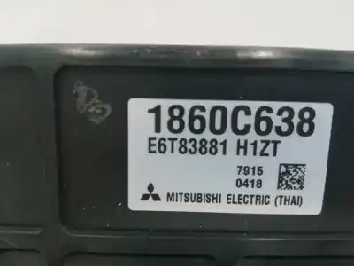 Second-hand car spare part electronic module for mitsubishi mirage / space star vi fastback (a0_a) 1.2 (a03a) oem iam references 1860c638  