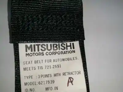 Автозапчасти б/у задний левый ремень безопасности за mitsubishi space star (a00) 1.2 ссылки oem iam 7212551  622168800