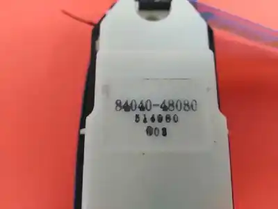 Peça sobressalente para automóvel em segunda mão botão / interruptor elevador vidro dianteiro esquerdo por lexus rx 400h referências oem iam 8404048080  