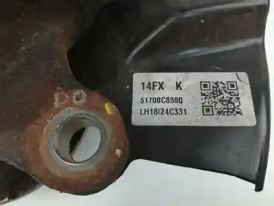 Автозапчасти б/у передняя левая кулачка за hyundai i20 ii (gb, ib) 1.2 ссылки oem iam 51700c8500  