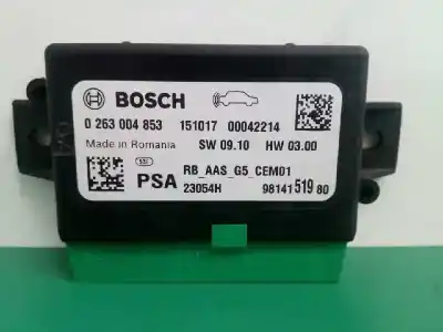 Second-hand car spare part electronic module for citroen c-elysee (dd_) 1.6 bluehdi 100 oem iam references 0263004853