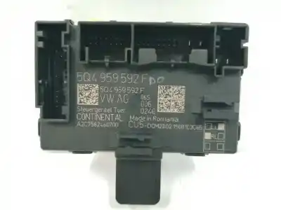 Peça sobressalente para automóvel em segunda mão módulo eletrônico por skoda octavia lim. (5e3) 1.0 tsi referências oem iam 5q0959592f