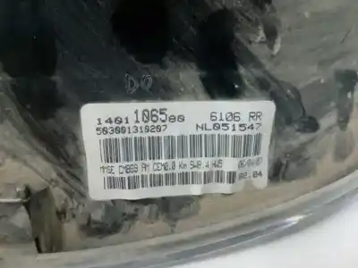 Second-hand car spare part dashboard for citroen jumpy hdi 120 l1 familiar (8/9 asientos) oem iam references 1401106580  