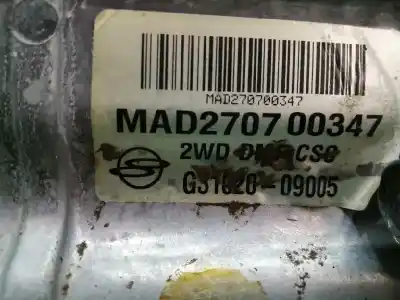 Second-hand car spare part gearbox for ssangyong actyon 2.0 td cat oem iam references g3102009005  