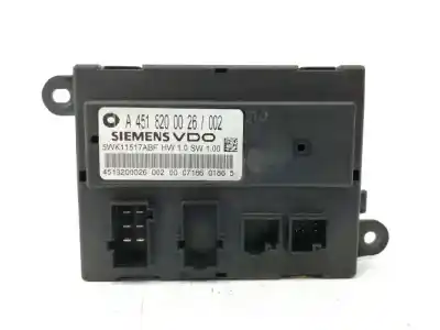 Second-hand car spare part ELECTRONIC MODULE for SMART COUPE  OEM IAM references A4518200026  5WK1151ABF