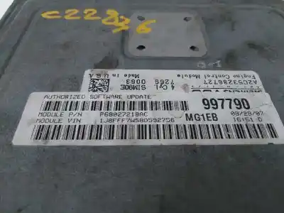Second-hand car spare part ecu engine control for jeep compass 2.4 16v cat oem iam references p68027218ac  a2c53286727