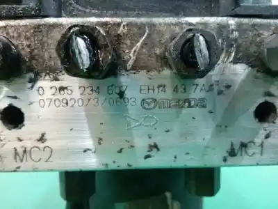 Peça sobressalente para automóvel em segunda mão abs por mazda cx-7 (er) 2.3 cat referências oem iam eh14437a0  0265234607