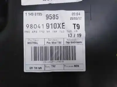 Автозапчасти б/у обивка задней правой двери за peugeot 308 sw ii (lc_, lj_, lr_, lx_, l4_) 1.2 thp 130 ссылки oem iam   