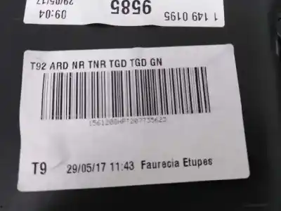 Автозапчасти б/у обивка задней правой двери за peugeot 308 sw ii (lc_, lj_, lr_, lx_, l4_) 1.2 thp 130 ссылки oem iam   