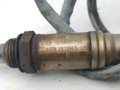 Peça sobressalente para automóvel em segunda mão sonda lambda por bmw x3 (e83) 2.5 i referências oem iam 11787513963  