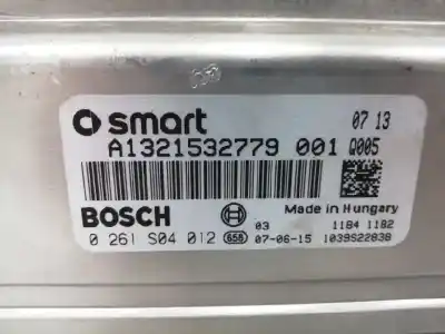 Second-hand car spare part ecu engine control for smart coupe fortwo coupe (52kw) oem iam references a1321532779  0261s04012