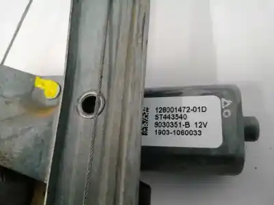 Second-hand car spare part rear left window regulator for renault captur i (j5_, h5_) 0.9 tce 90 oem iam references 128001472  9030351b