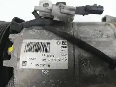 Peça sobressalente para automóvel em segunda mão compressor de ar condicionado a/a a/c por renault clio iv 0.9 tce energy referências oem iam 926007741r  t60718c