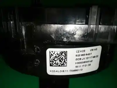 Peça sobressalente para automóvel em segunda mão fita do airbag por seat leon (5f1) 1.2 tsi referências oem iam 5q0953549f  