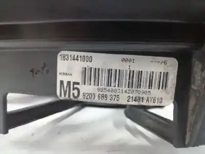 Pezzo di ricambio per auto di seconda mano elettroventola per nissan note (e11, ne11) 1.5 dci riferimenti oem iam 21481ay610  8200688375