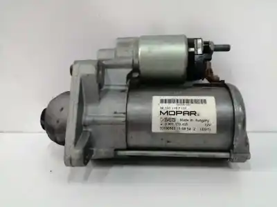 Second-hand car spare part starter motor for fiat panda (319) 1.2 cat (gpl) oem iam references 52100116f109