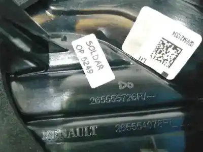 Автозапчастина б/у внутрішній лівий задній ліхар для renault captur i (j5_, h5_) 0.9 tce 90 посилання на oem iam 265555726r  