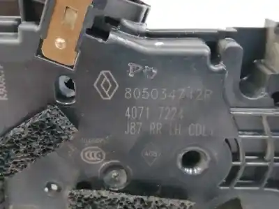 Автозапчастина б/у замок дверей заднього лівого для renault captur i (j5_, h5_) 0.9 tce 90 посилання на oem iam 805034742r  