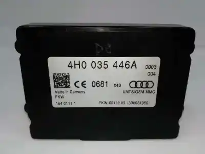 İkinci el araba yedek parçası ELEKTRONIK MODÜL için AUDI A3 SPORTBACK (8VA)  OEM IAM referansları 4H0035446A  