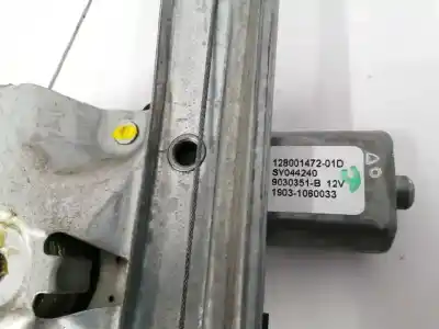 Second-hand car spare part rear left window regulator for renault captur i (j5_, h5_) 0.9 tce 90 oem iam references 827012973r  12800147201d