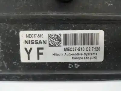 Автозапчастина б/у ебу контролер двигуна для nissan note (e11, ne11) 1.4 посилання на oem iam mec37510  