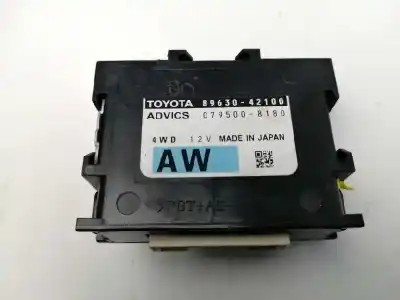 Peça sobressalente para automóvel em segunda mão módulo eletrônico por toyota rav 4 iv (_a4_) 2.2 d 4wd (ala49) referências oem iam 8963042100