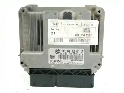Tweedehands auto-onderdeel ecu motorcontroller voor volkswagen scirocco iii (137, 138) 2.0 tdi oem iam-referenties 03l906018gf