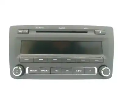 Gebrauchtes Autoersatzteil audiosystem / radio-cd zum skoda octavia ii combi (1z5) 1.6 tdi oem-iam-referenzen 1z0035161f  