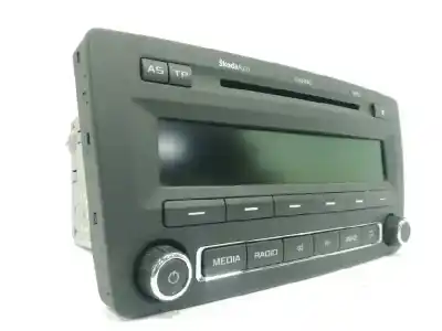 Gebrauchtes Autoersatzteil audiosystem / radio-cd zum skoda octavia ii combi (1z5) 1.6 tdi oem-iam-referenzen 1z0035161f  
