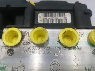 Pezzo di ricambio per auto di seconda mano abs per nissan note (e11, ne11) 1.4 riferimenti oem iam 476609u100  0265231732