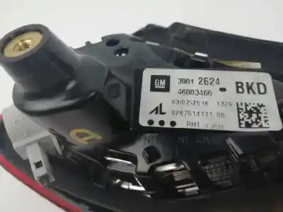Second-hand car spare part interior rear right light for opel corsa e van 1.3 cdti oem iam references 39012624  