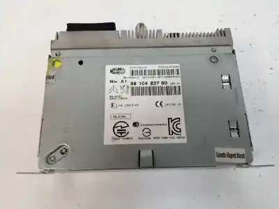 Peça sobressalente para automóvel em segunda mão sistema de áudio / rádio cd por citroen c4 picasso ii 1.6 bluehdi 120 referências oem iam 9810485780