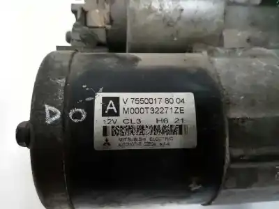 Peça sobressalente para automóvel em segunda mão motor de arranque por mini mini (r56) cooper referências oem iam 7550017 v755001780 m000t32271ze